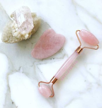 Bronze Pink And Rose Roller